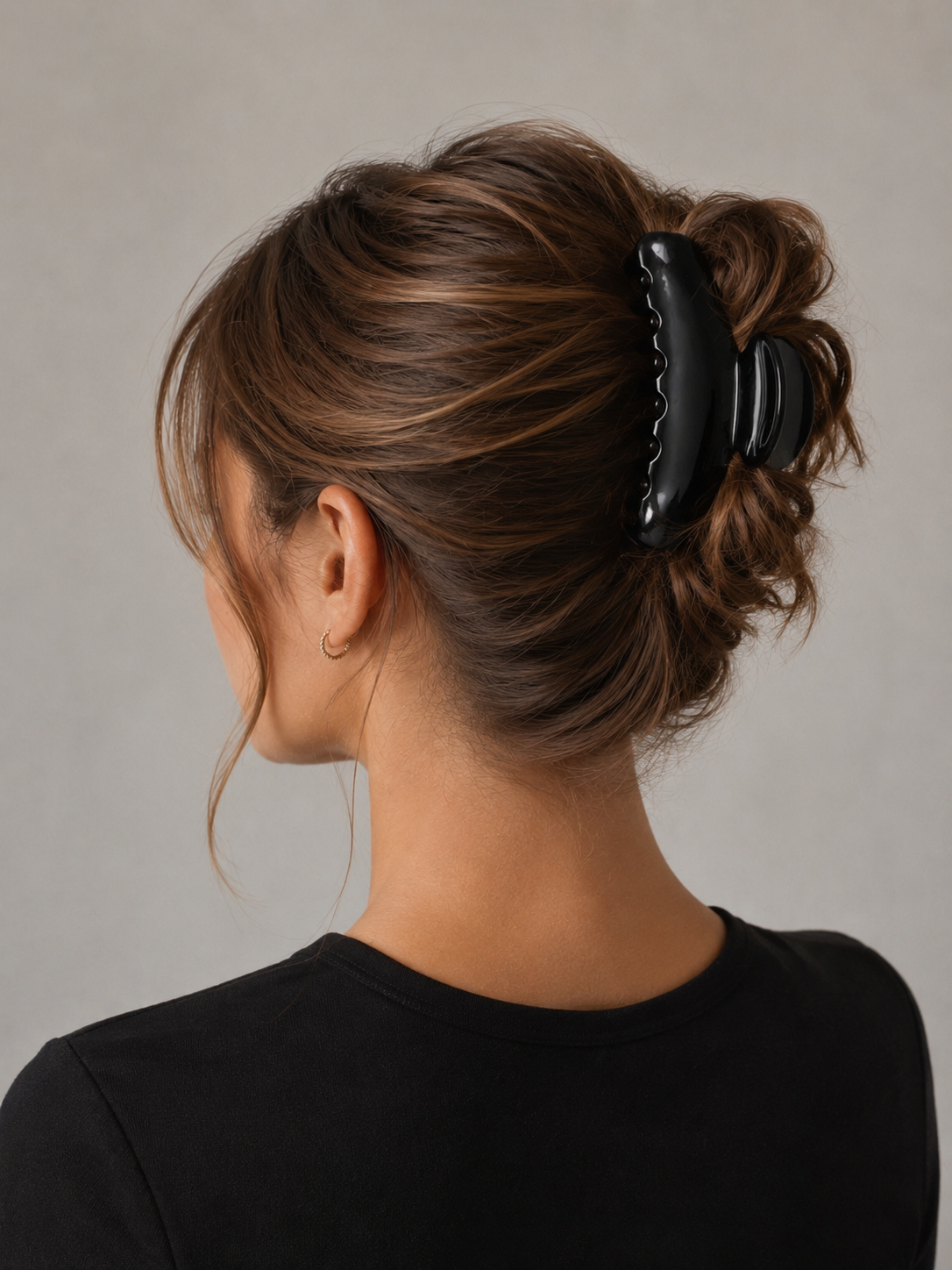 Classic Curved Acetate Claw Hair Clip