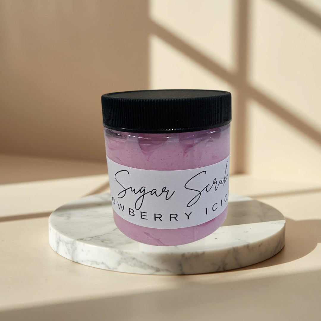 Doodlations Sugar Scrub | Snowberry Icicles | 4 oz