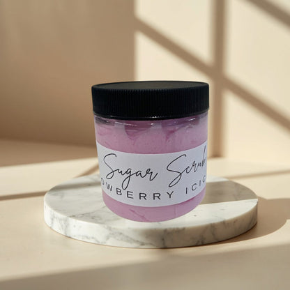 Doodlations Sugar Scrub | Snowberry Icicles | 4 oz