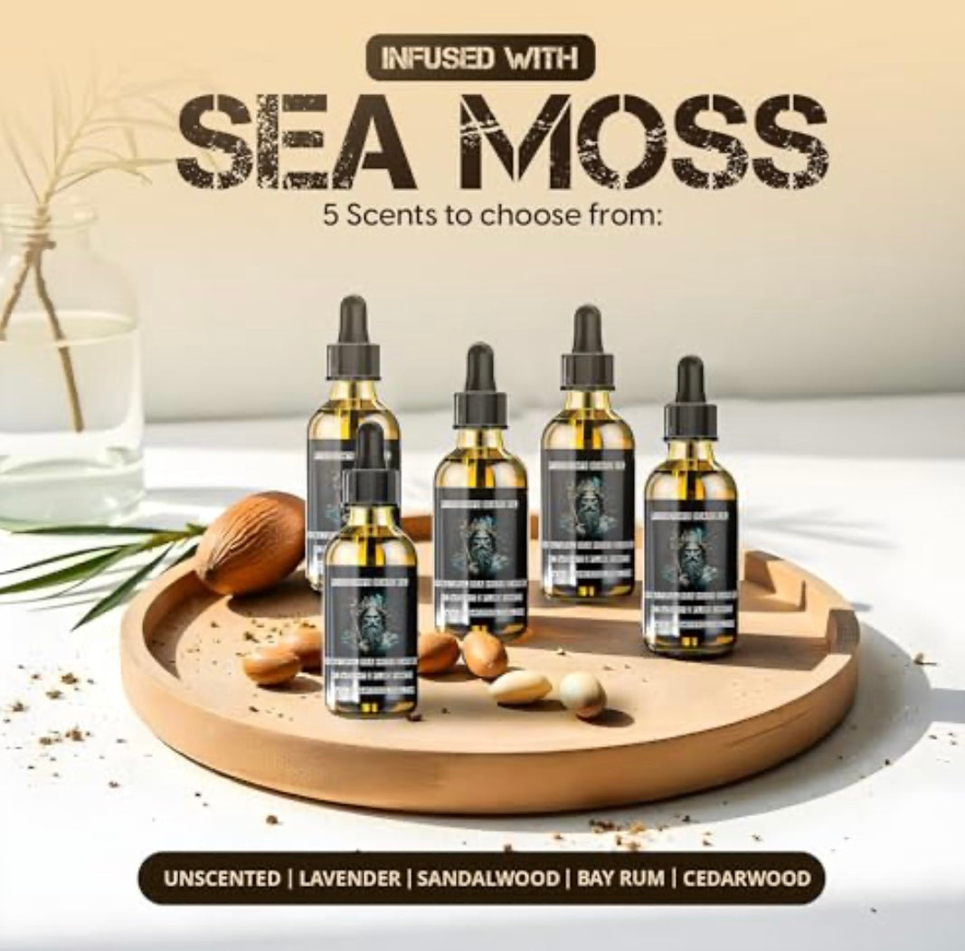 Hand Crafted Gentlemen's Blend Premium Hair and Beard Oil