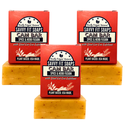 CAM BAR TRIO - Cinnamon, Rosemary, Clove, Turmeric