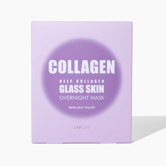 Deep Collagen Glass Skin Overnight Mask 4-pack
