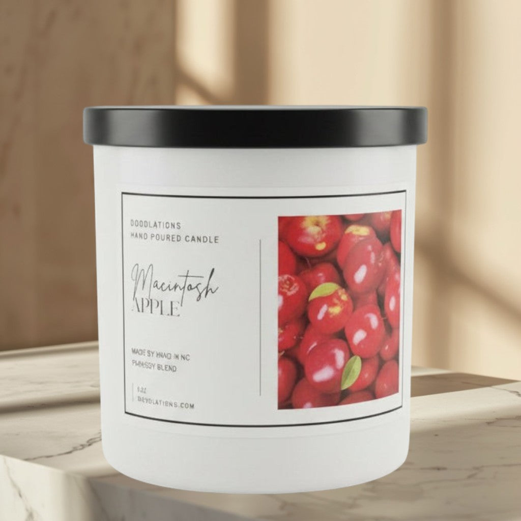 Bougie pomme Macintosh