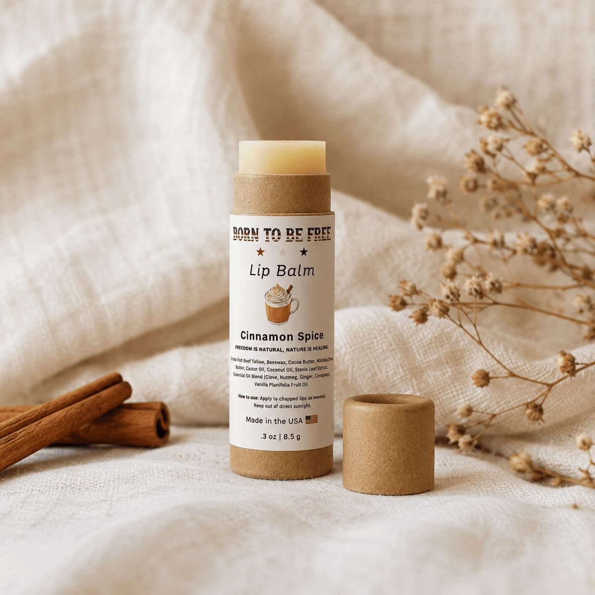Cinnamon Spice Lip Balm