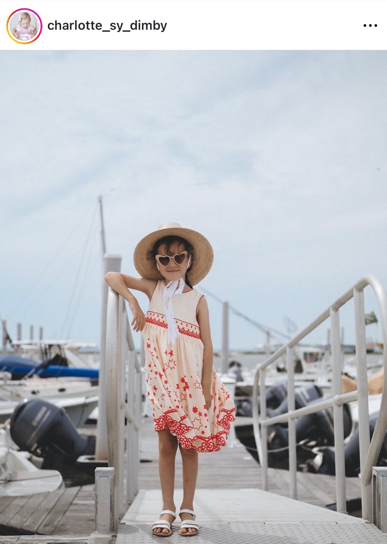 Petunia Girl's Sun Hat - Navy Ric-Rac Ribbon