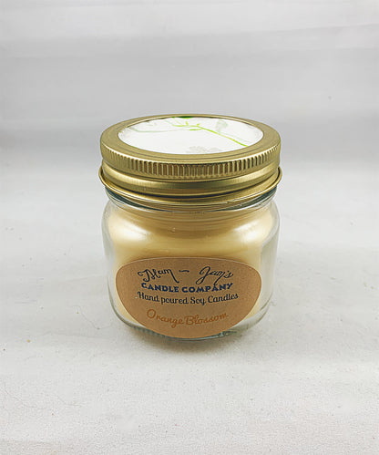 Orange Blossom Soy Candle – Fresh & Floral Scent | Mam Jam’s