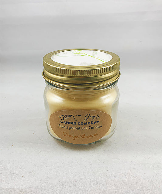 Orange Blossom Soy Candle – Fresh & Floral Scent | Mam Jam’s
