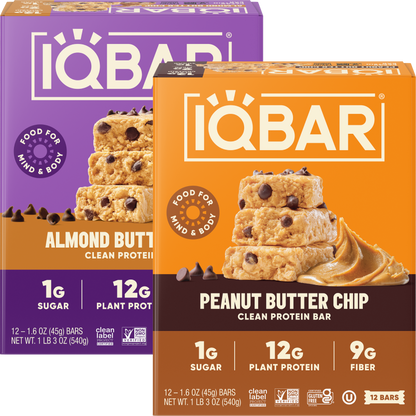 Almond Butter Chip & Peanut Butter Chip (24 Bars)