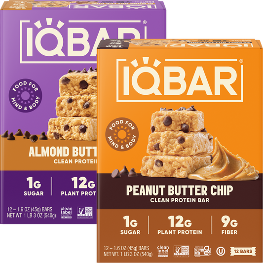 Almond Butter Chip & Peanut Butter Chip (24 Bars)