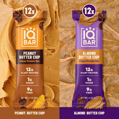 Almond Butter Chip & Peanut Butter Chip (24 Bars)