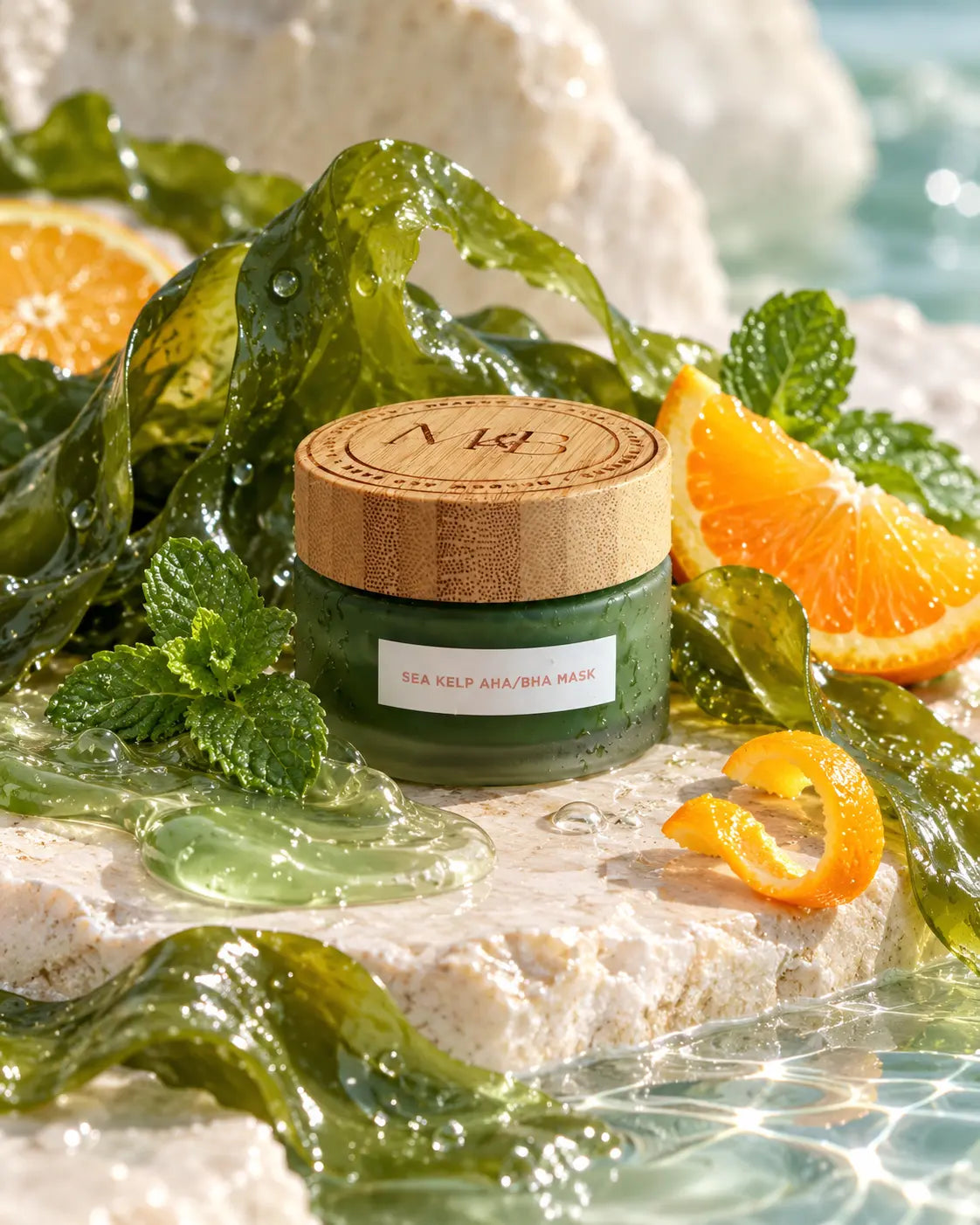 Sea Kelp AHA/ BHA Glow Mask & Brush