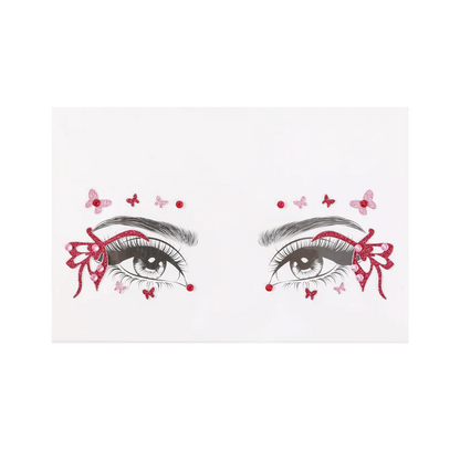Empowered Butterfly | Mystical Butterfly Face Stickers