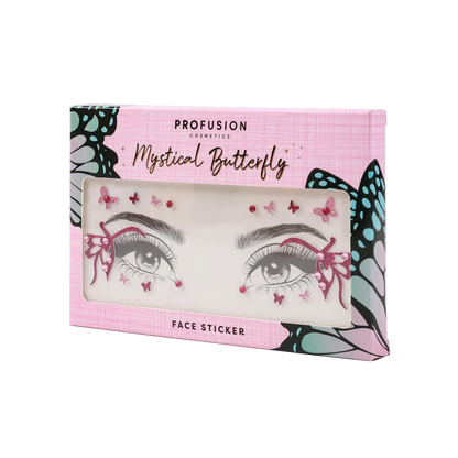 Empowered Butterfly | Mystical Butterfly Face Stickers