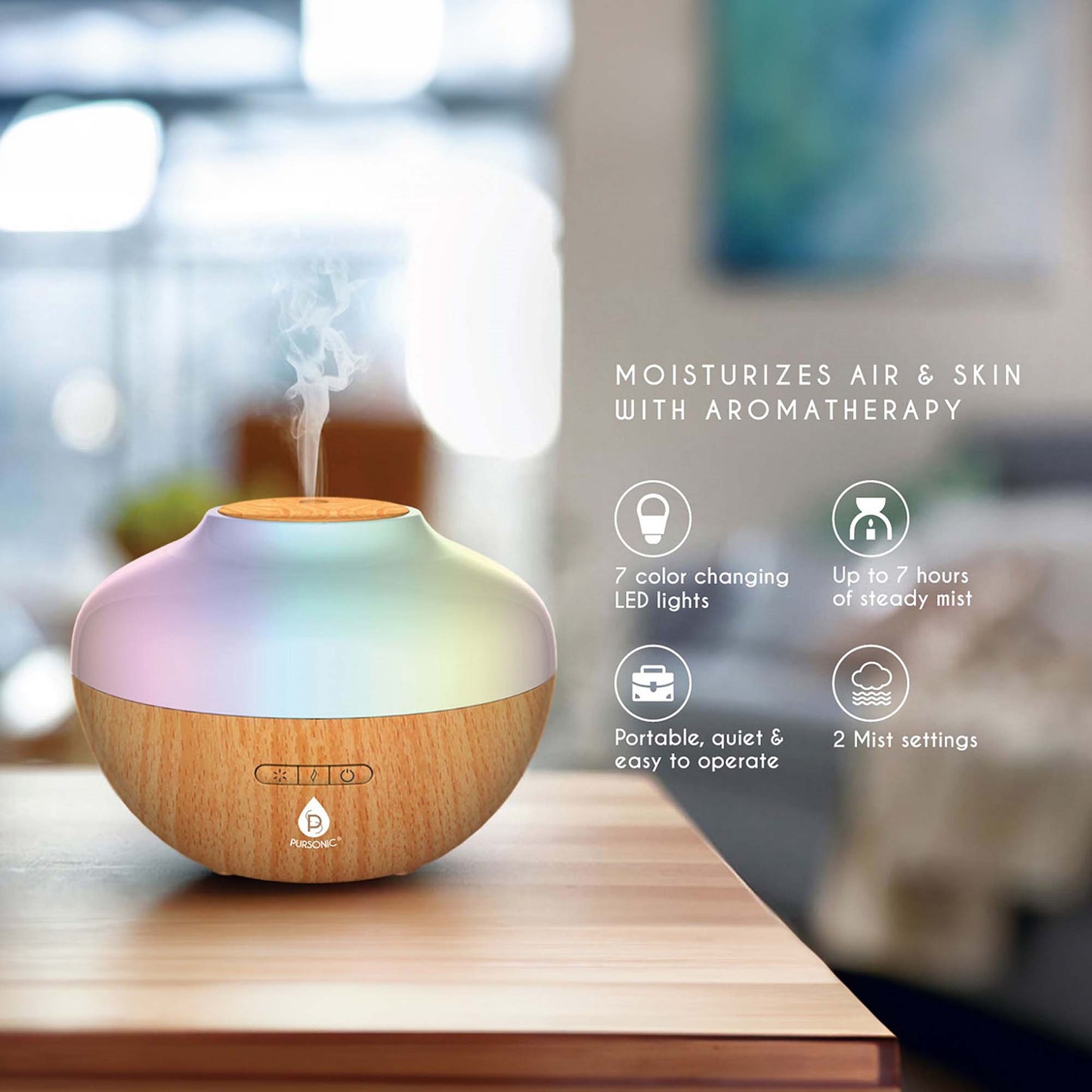 Pursonic Aromatherapy Spa Bundle – Transform Your Home into a Serene Oasis