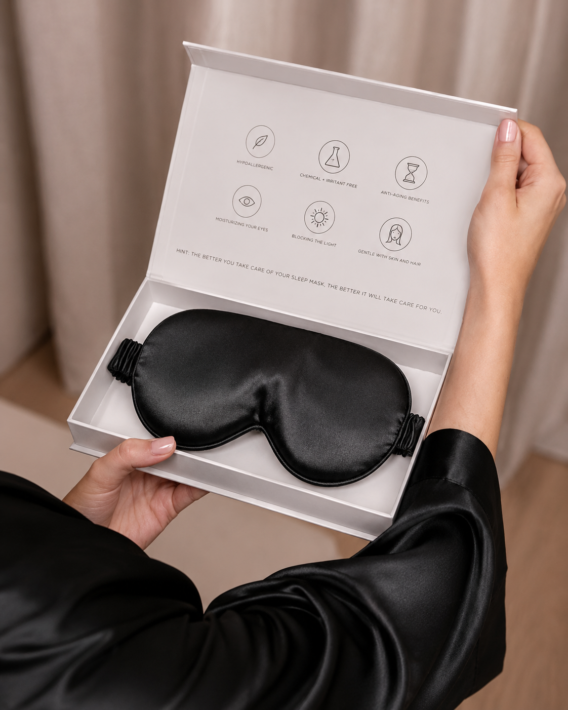 Silk Sanctuary Sleep Mask