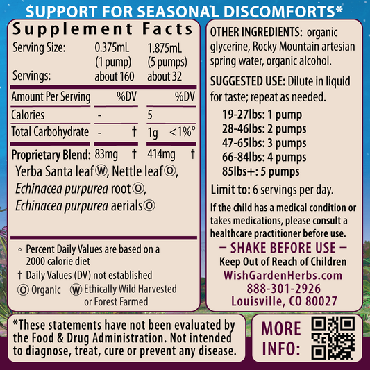 Kick-It Allergy Rescate estacional para niños