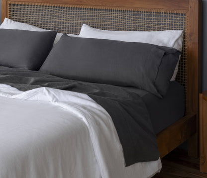 Stonewashed Linen Pillowcases