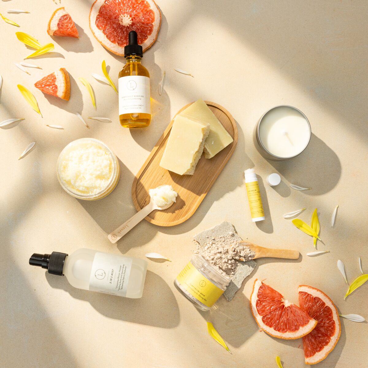 Sunshine in a Box – Natural Citrus Bath & Body Gift Set