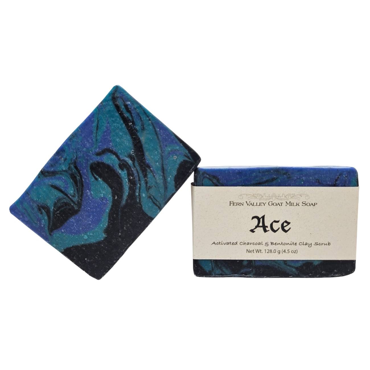 Jabón natural de leche de cabra | Jabón exfoliante | Ace - Jabón para hombres