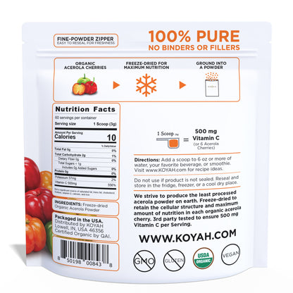 Organic Acerola Powder