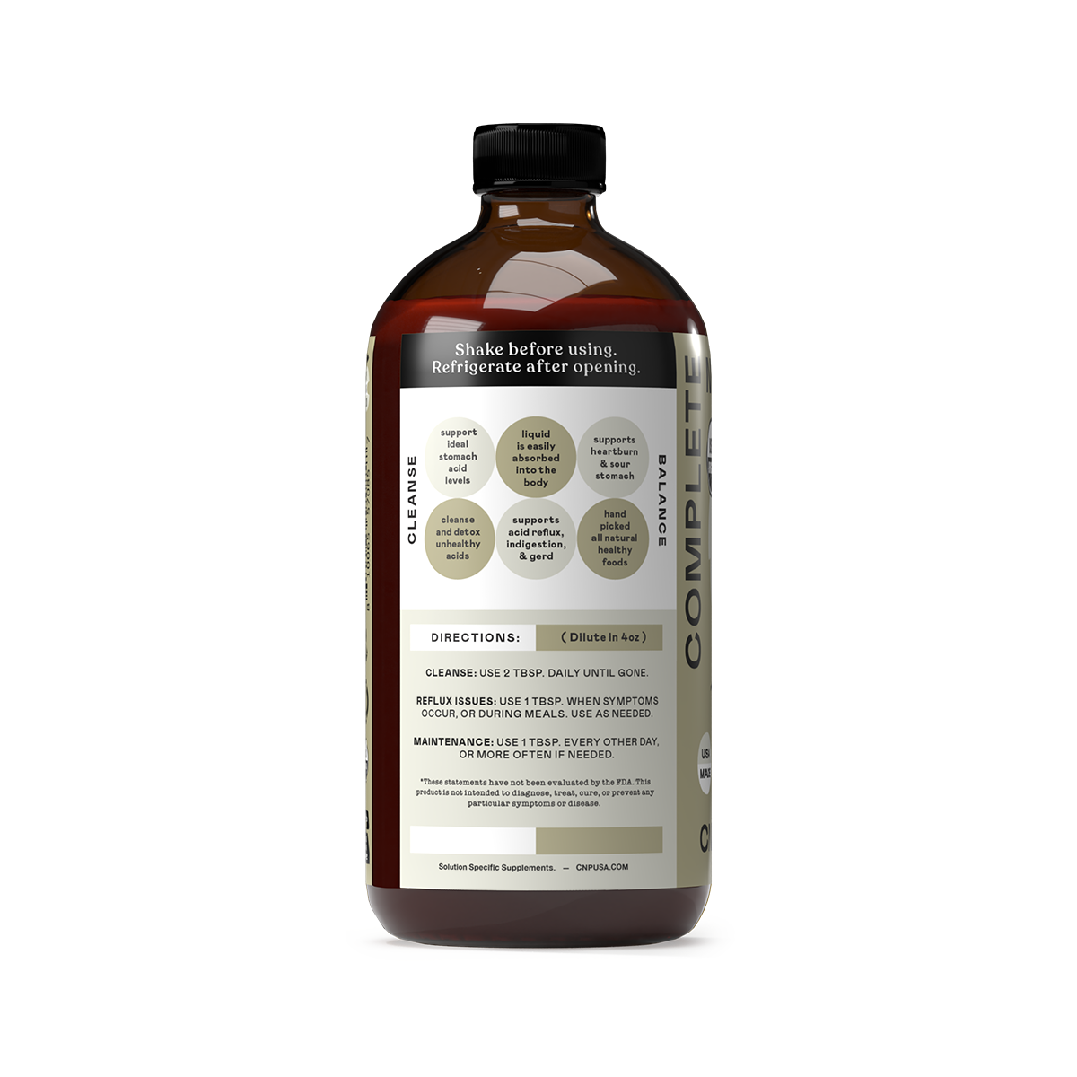 Acid Reflux Complete - 16oz Glass Bottle