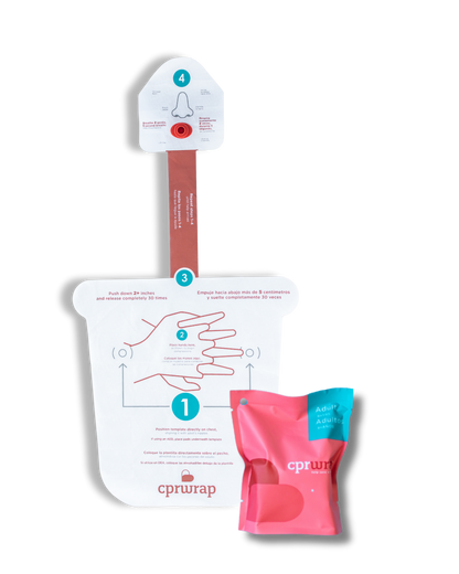 Bulk Adult CPRWrap™ Aid, Ages 8 & Up