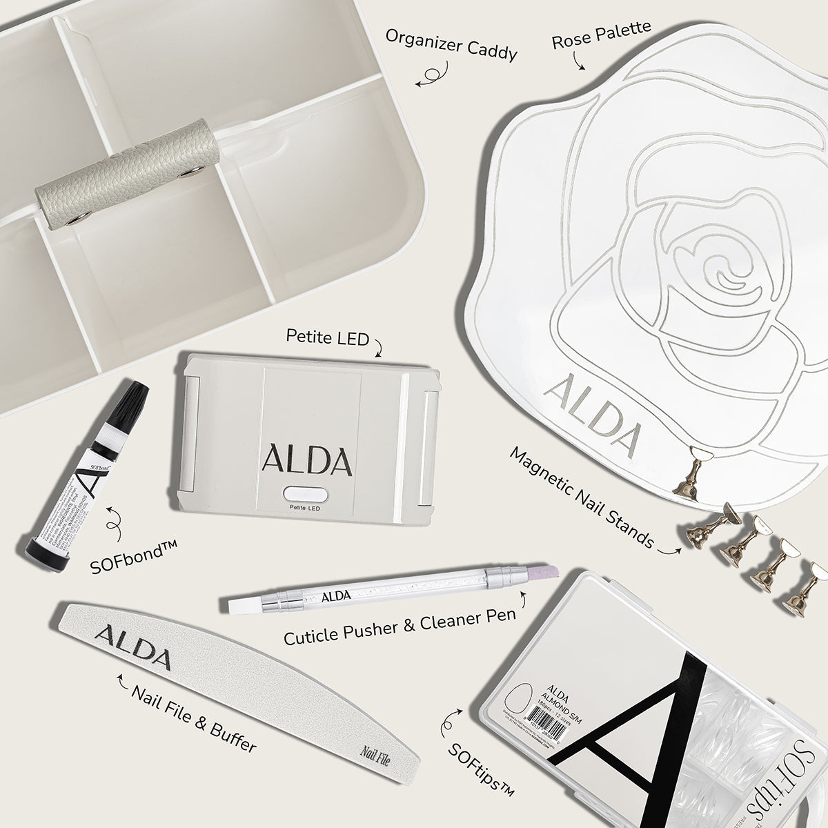 Amélie Rose Nail Extension Kit