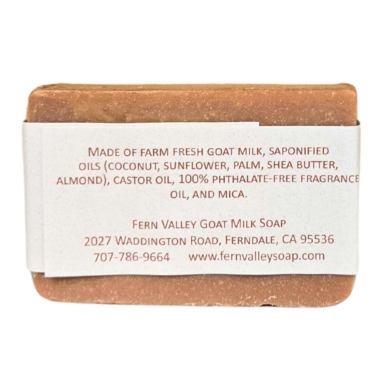 Jabón artesanal de leche de cabra | Aroma de macarrones con almendras