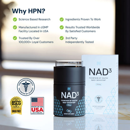 NAD3® 60 - All Natural NAD+ Booster™