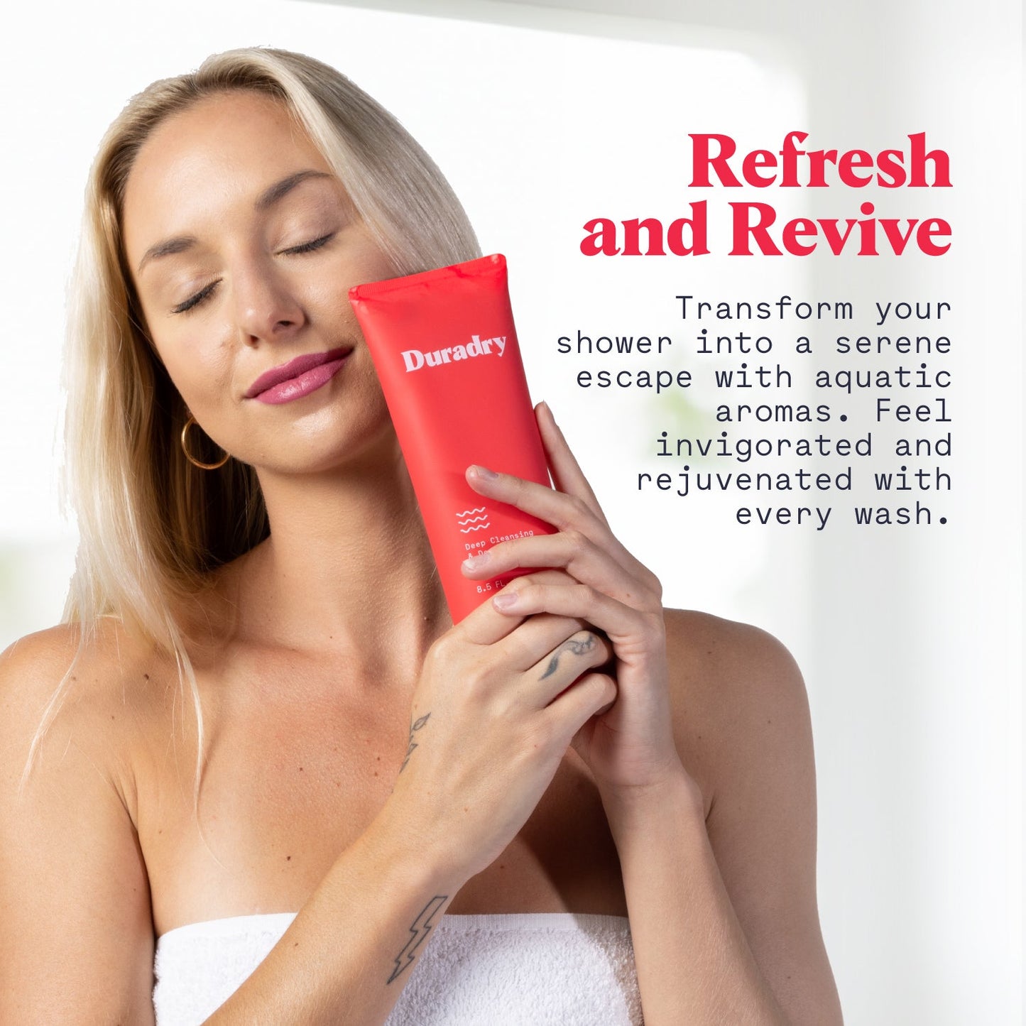 Gel de baño desodorante