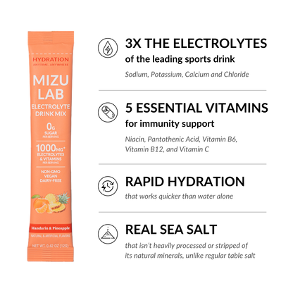 Mandarin Orange & Pineapple Electrolytes - Zero Sugar