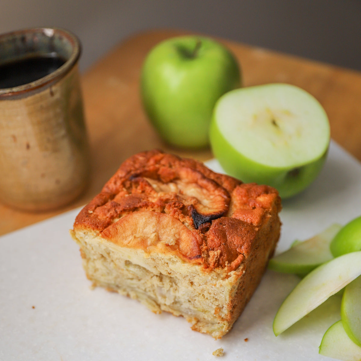 Traditional Irish Galway Apple Cake - Gluten Free