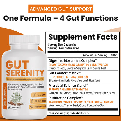 Gut Serenity 4-in-1 Colon & Gut Cleanse
