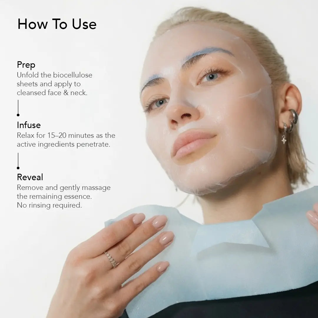 Biocellulose Youth-Restoring Face & Neck Mask