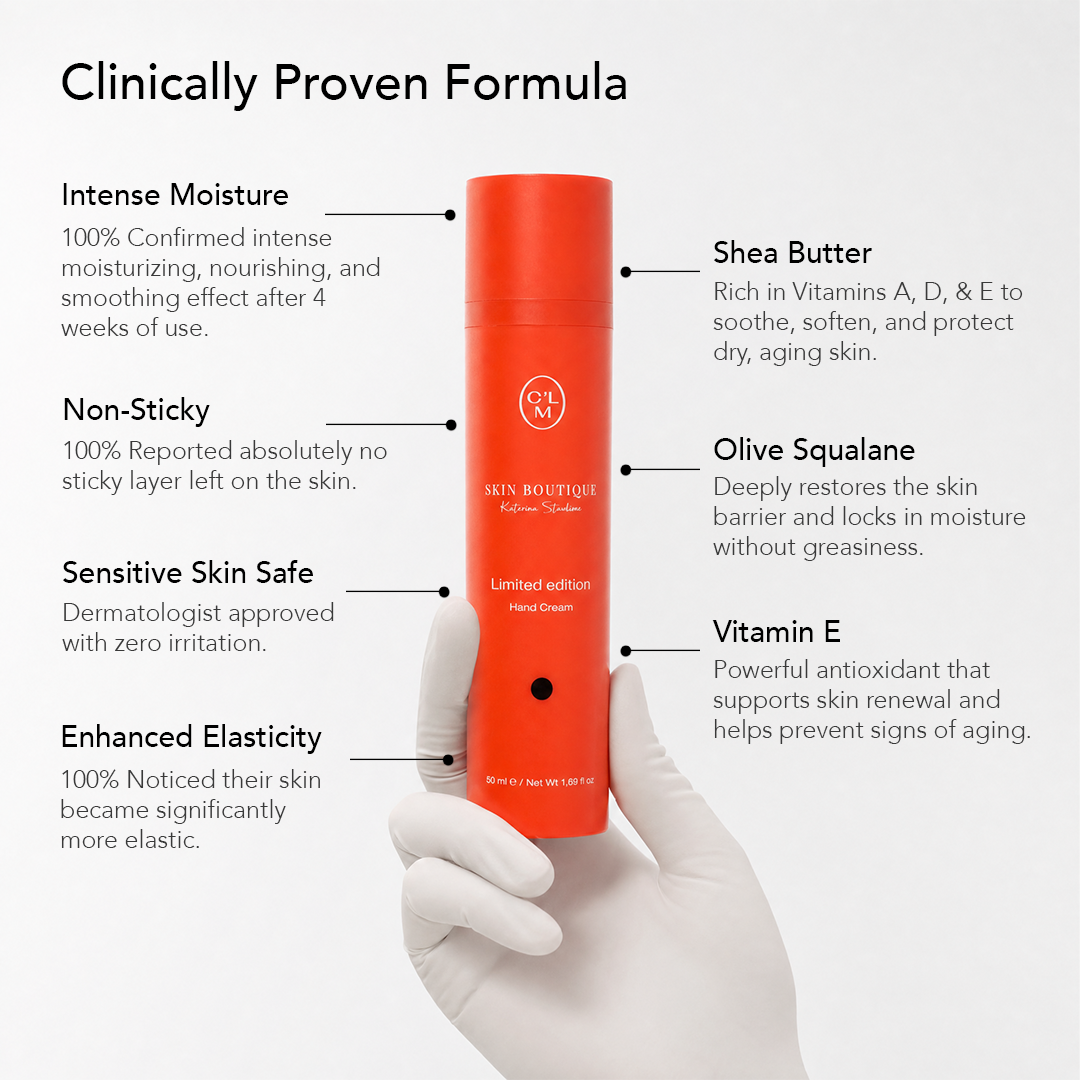 Crème mains édition limitée CLM et Skin Boutique