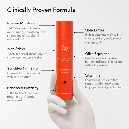 Crème mains édition limitée CLM et Skin Boutique