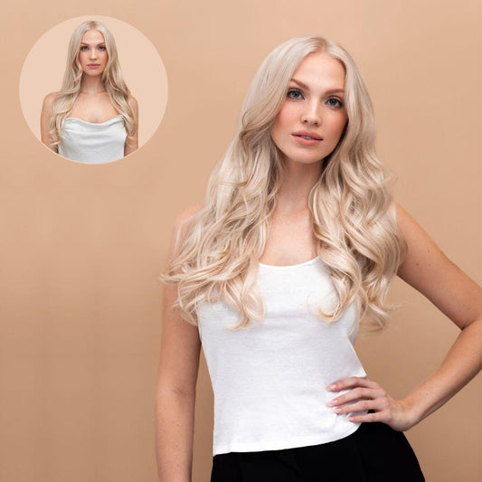 Ash Blonde (60) 20" Single Weft