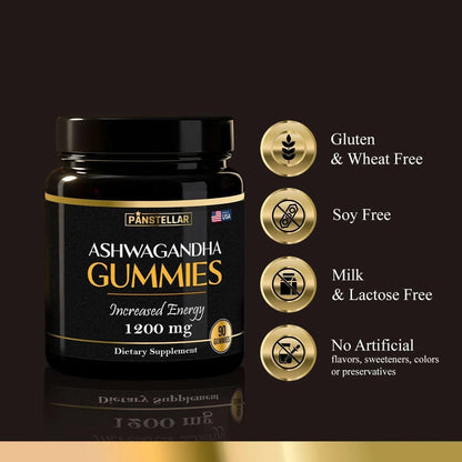 Ashwagandha Gummies 1200mg | 3 Months Supply