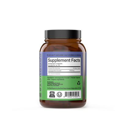 Organic Ashwagandha Capsules