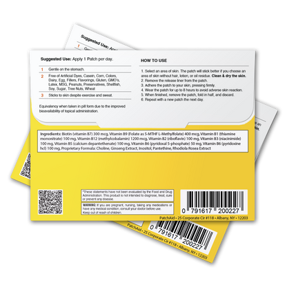 Mood Stabilizer Vitamin Patch Pack