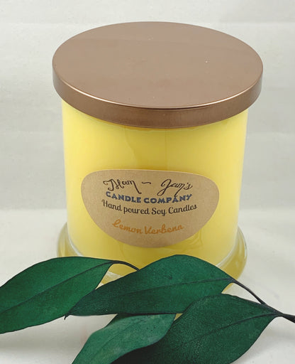 Lemon Verbena Soy Candle – Fresh & Citrusy Scent | Mam Jam’s