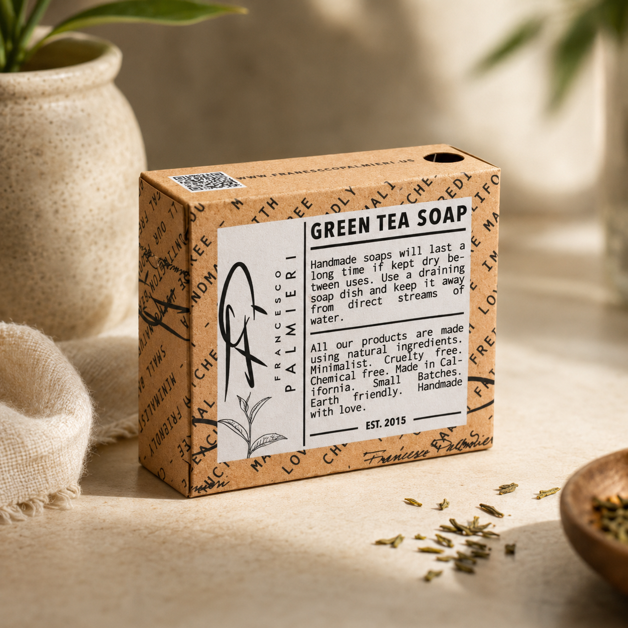 SOAP BAR - GREEN TEA