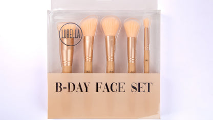 Set de rostros de cumpleaños