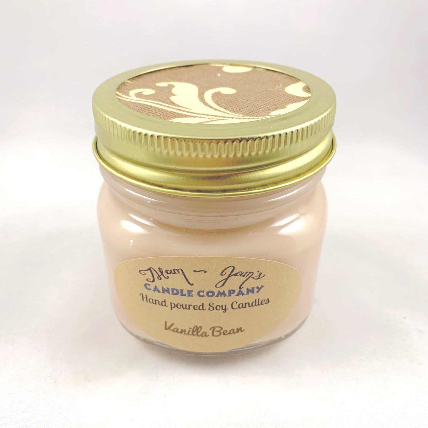 Vanilla Bean Soy Candle – Rich & Creamy Sweet Scent | Mam Jam’s