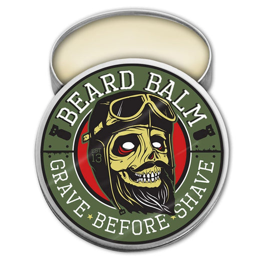 Bálsamo para barba Grave Before Shave, latas de 2 oz