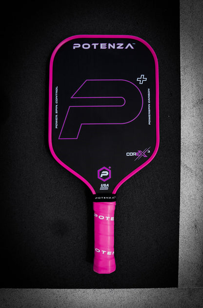 P+ PowerSpin Carbon COREx3 (Neon Pink)