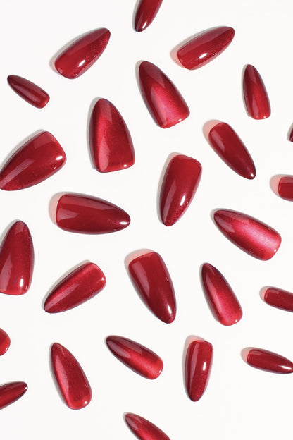 Ruby Quartz | Soft & Durable Press-On Nails