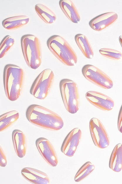 Sunlit Sugar Pop | Soft & Durable Press-On Nails