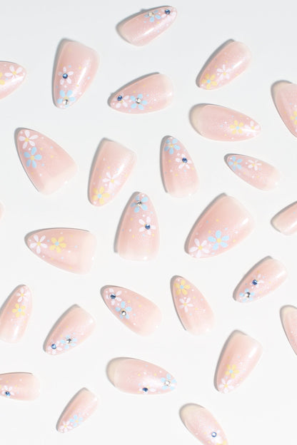 Cloudy Halo | Soft & Durable Press-On Nails