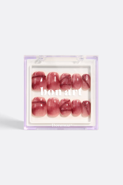 Vintage Garnet | Pro Handmade Gel Nails